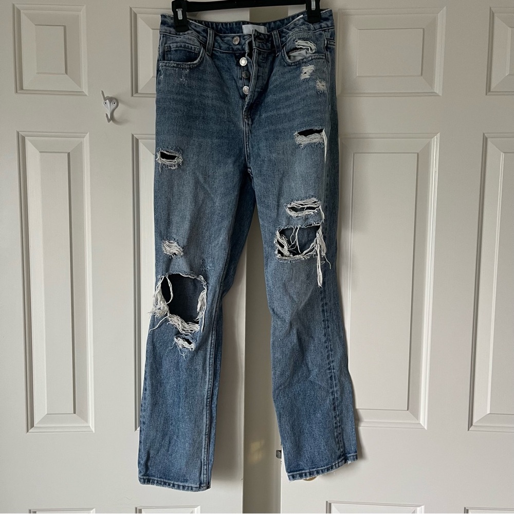 Vervet Distressed Boyfriend Jeans